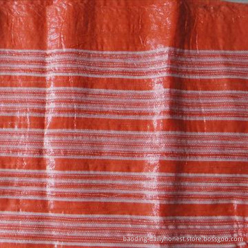 Orange safety fence alert netting with size of 1 x 50m per roll